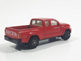Rare SunToys Toyota Tacoma Pickup Truck Red Die Cast Toy Car Vehicle