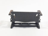 Vintage 1976 Durham Industries Holly Hobbie "Old Fashioned Collectors Miniatures" No. 35 Die Cast Metal Antique Bench Swing