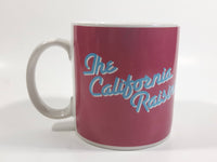 1987 Applause The California Raisins "Bet You're Wondering How I Knew... Happy Birthday" Ceramic Coffee Mug Cup