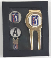 PGA Tour Golf Money Clip and Ball Marker Set in Box
