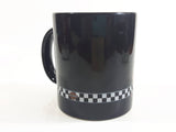 1997 H-D Harley Davidson Motor Cycles Black Ceramic Coffee Mug Cup