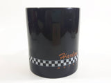 1997 H-D Harley Davidson Motor Cycles Black Ceramic Coffee Mug Cup