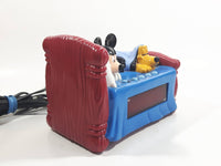 Westclox Disney Mickey Mouse and Pluto Bed Shaped Digital Alarm Clock