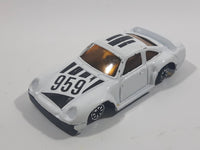 TC Tai Cheong TC-9327 Porsche 959 White Die Cast Toy Car Vehicle