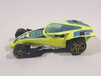 2008 Hot Wheels Web Trading Cards Brutalistic Fluorescent Light Green Yellow Die Cast Toy Car Vehicle