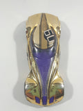 2009 Hot Wheels Track Stars Covelight Gold Chrome #09 Die Cast Toy Car Vehicle