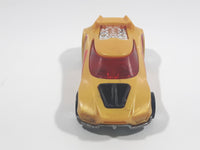 2008 Hot Wheels Triple Stunt Starter Set Chicane Yellow Gold Die Cast Toy Race Car Vehicle