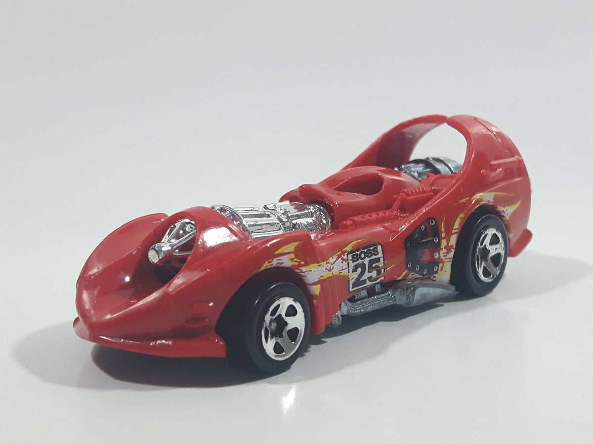 2011 Hot Wheels Attack Pack Power Rocket Red Die Cast Toy Car Vehicle ...