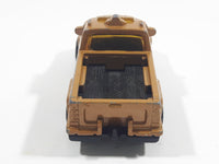 2007 Matchbox Troop Carrier Truck Brown Die Cast Toy Car Vehicle