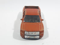 2007 Hot Wheels Hot Trucks Nissan Titan Metaflake Orange Die Cast Toy Lowrider Truck Vehicle