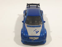 2009 Hot Wheels Dream Garage AMG Mercedes CLK DTM Blue Die Cast Toy Car Vehicle