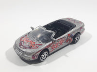 2003 Maisto Marvel Comics 1997 Chrysler Sebring Convertible Elektra Silver Die Cast Toy Car Vehicle