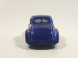 2016 Hot Wheels HW Flames Custom '41 Willys Coupe Metalflake Dark Blue Die Cast Toy Car Vehicle