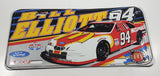 NASCAR #94 Bill Elliot McDonald's Embossed Metal Automobile Vehicle License Plate Tag