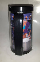 1991 May June Thermo Serv Snap On Tools Tammi Calendar Girl 6 1/2" Tall Plastic Beer Mug Cup - Edge Chipped