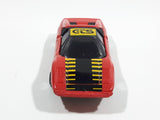 Vintage 1980 Kidco Burnin' Key Cars Ferrari GTS Red Plastic Body Toy Car Vehicle - No Key - 1/64 - Macao - Missing Back Tires