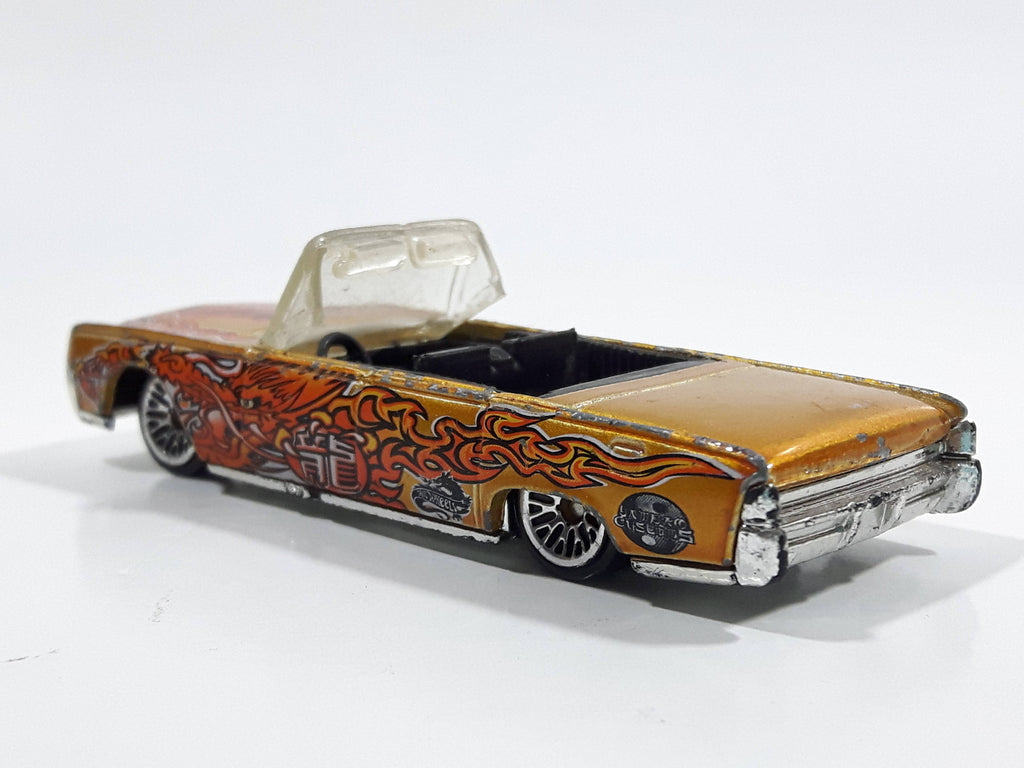 2003 Hot Wheels Dragon Wagons '64 Lincoln Continental Convertible Meta ...