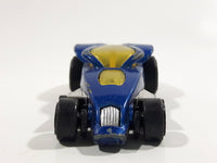 2006 Hot Wheels Brutalistic Blue Die Cast Toy Car Vehicle McDonalds Happy Meal with Pop Up Rear End