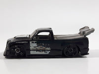 2002 Hot Wheels Deluxe Auto Chase Super Tuned Truck D.C. Police Black Die Cast Toy Car Vehicle