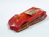 2002 Hot Wheels Extreme City Shadow Jet II Red Die Cast Toy Car Vehicle