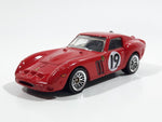 2010 Hot Wheels Ferrari 250 GTO Red Die Cast Toy Exotic Sports Car Vehicle