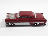 2007 Hot Wheels Custom '53 Chevy Red and White Die Cast Toy Car Vehicle