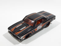 2014 Hot Wheels HW Workshop - Muscle Mania '68 Barracuda Formula S Metalflake Black Die Cast Toy Car Vehicle