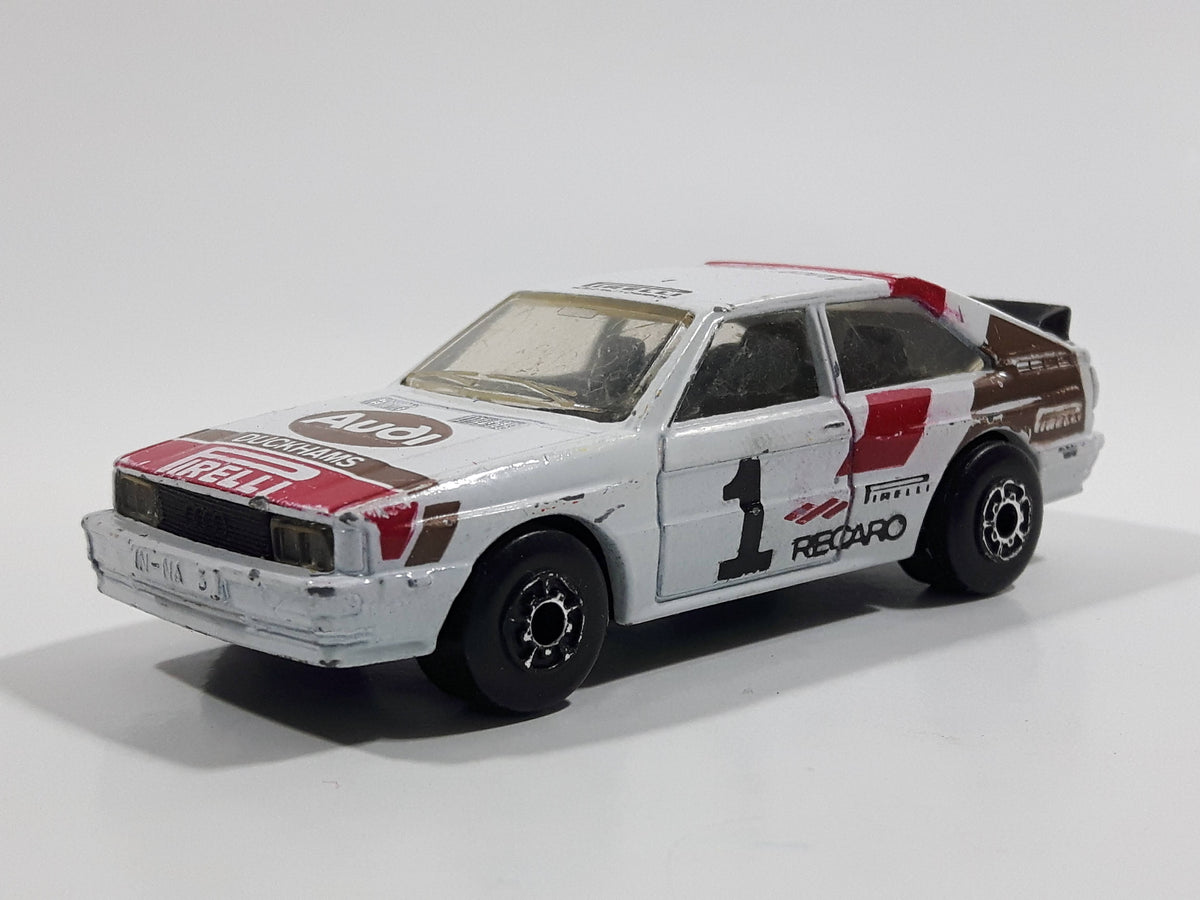 1985 Matchbox Audi Quattro White 1:58 Scale Die Cast Toy Car Vehicle ...