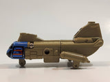1984 Bandai Gobots Transformers MR-50 Helicopter Light Brown Die Cast Toy Action Figure - No Blades