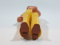 Vintage 1974 Fisher Price Adventure People Female Safari Mom Yellow Clothing Woman 3 3 1/2" Tall Plastic Toy Action Figure Made in Hong Kong