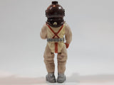 Vintage 1979 Fisher Price Adventure People Male Scuba Diver White Suit Man with Metal Helmet 3 3/4" Tall Plastic Toy Action Figure Made in Hong Kong
