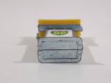 Vintage 1960s Corgi or Dinky Style British Petroleum BP Super Yellow Topped Miniature Die Cast Metal Gasoline Gas Pump Gas Station Toy - No Hose
