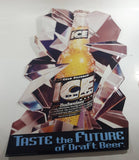 1993 Anheuser Busch Budweiser Cold Filtered Ice Draft Beer 20" x 30" Large Embossed Metal Sign