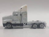 Unknown Brand 07/09 Semi Tractor Truck White Die Cast Toy Car Vehicle