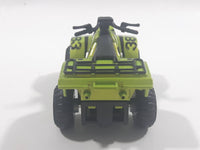 Maisto 383 Quad ATV 4 Wheeler All Terrain Vehicle 4x4 Lime Green Pullback Die Cast Motorized Friction Toy Car Vehicle