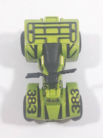 Maisto 383 Quad ATV 4 Wheeler All Terrain Vehicle 4x4 Lime Green Pullback Die Cast Motorized Friction Toy Car Vehicle