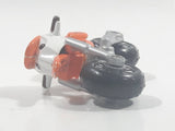 2002 Maisto Tonka Hasbro Dirt Bike #1 Orange and White Die Cast Toy Car Vehicle