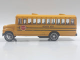 SDE Shantou School Bus Yellow Pullback Motorized Friction Die Cast Toy Car Vehicle
