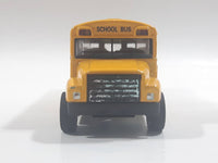 SDE Shantou School Bus Yellow Pullback Motorized Friction Die Cast Toy Car Vehicle