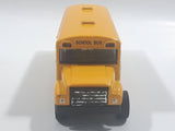 SDE Shantou School Bus Yellow Pullback Motorized Friction Die Cast Toy Car Vehicle