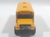 SDE Shantou School Bus Yellow Pullback Motorized Friction Die Cast Toy Car Vehicle