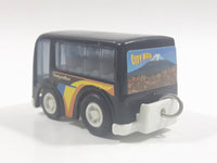 Tokyo Bus "City Bus" Black Plastic Pullback Motorized Friction Die Cast Toy Car Vehicle Keychain