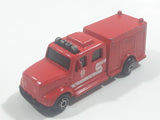 Maisto Equipment Truck Red Die Cast Toy Car Vehicle
