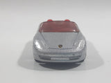 1999 Matchbox Beach / Fun Time Porsche Boxster Convertible Silver Die Cast Toy Car Vehicle