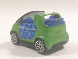 2003 Matchbox Smart ForTwo Coupe "Smart Cabrio" Green Die Cast Toy Car Vehicle