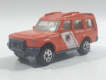 2006 Matchbox Coast Guard Land Rover Discovery Orange Die Cast Toy Car Vehicle