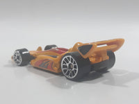 2007 Hot Wheels Stunt Strikers Flashfire Yellow & Red No. 6/8 Die Cast Toy Car Vehicle McDonald's Happy Meal