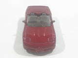 2003 Matchbox 2000 Chevrolet Corvette Convertible Dark Red Die Cast Toy Car Vehicle