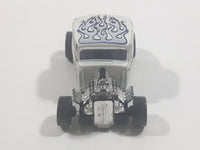 1999 Hot Wheels '32 Ford Roadster Metallic White Die Cast Toy Hot Rod Car Vehicle