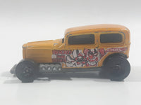 2004 Hot Wheels Speed Circus Midnight Otto Yellow Die Cast Toy Car Vehicle